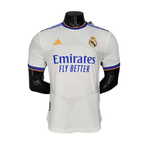 Camisa Real Madrid I 21/22 - Branca - Adidas - Masculino Jogador - Vilas Store