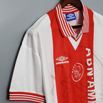 Camisa Ajax Retrô 1995/1996 Vermelha e Branca - Umbro - Vilas Store