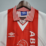 Camisa Ajax Retrô 1995/1996 Vermelha e Branca - Umbro - Vilas Store