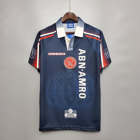 Camisa Ajax Retrô 1997/1998 Azul - Umbro - Vilas Store