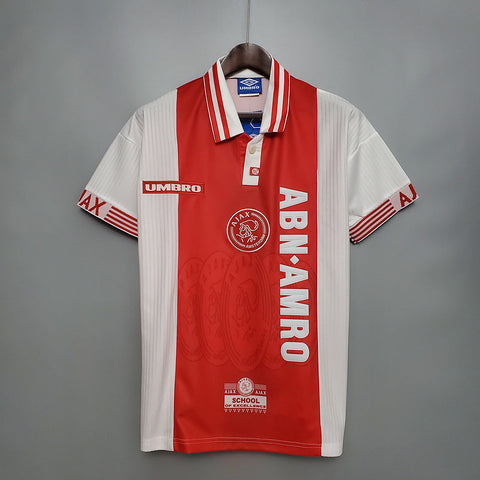 Camisa Ajax Retrô 1997/1998 Vermelha e Branca - Umbro - Vilas Store