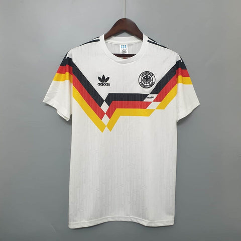 Camisa Seleção Alemanha Retrô 1990 Branca - Adidas - Vilas Store