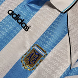 Camisa Seleção Argentina Retrô 1997-1998 Azul e Branca - Adidas - Vilas Store