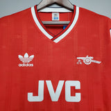 Camisa Arsenal Retrô 1988/1989 Vermelha- Adidas - Vilas Store