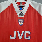 Camisa Arsenal Retrô 1992/1993 Vermelha- Adidas - Vilas Store