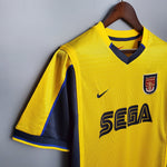 Camisa Arsenal Retrô 1999/2000 Amarela - Nike - Vilas Store