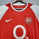 Camisa Arsenal Retrô 2002/2004 Vermelha - Nike - Vilas Store