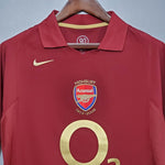 Camisa Arsenal Retrô 2005/2006 Vinho - Nike - Vilas Store