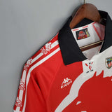 Camisa Athletic Bilbao Retrô 1997/1998 Vermelha e Branca - Kappa - Vilas Store