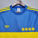 Camisa Boca Juniors Retrô 1981 Azul e Amarela - Adidas - Vilas Store