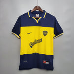 Camisa Boca Juniors Retrô 1999 Azul e Amarela - Nike - Vilas Store