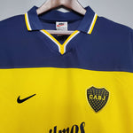 Camisa Boca Juniors Retrô 1999 Azul e Amarela - Nike - Vilas Store