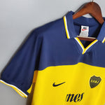 Camisa Boca Juniors Retrô 1999 Azul e Amarela - Nike - Vilas Store