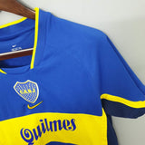 Camisa Boca Juniors Retrô 2001 Azul e Amarela - Nike - Vilas Store