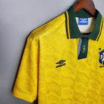 Camisa Seleção Brasileira Retrô 1991/1993 Amarela - Umbro - Vilas Store