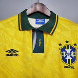 Camisa Seleção Brasileira Retrô 1991/1993 Amarela - Umbro - Vilas Store