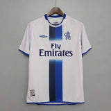 Camisa Chelsea Retrô 2003/2005 Azul e Branca - Umbro - Vilas Store