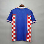 Camisa Croácia Retrô 1998 Azul, Vermelha e Branca - Lotto - Vilas Store