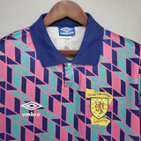 Camisa Escócia Retrô 1988/1989 Rosa - Umbro - Vilas Store