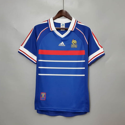 Camisa França Retrô 1998 Azul - Adidas - Vilas Store