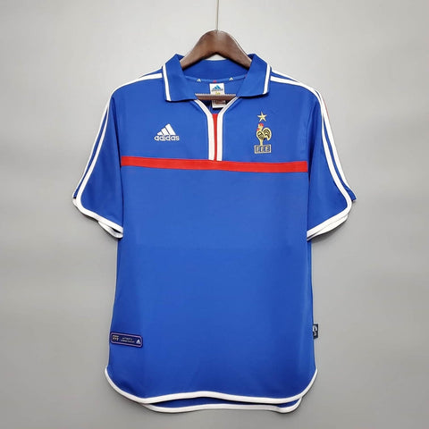 Camisa França Retrô 2000 Azul - Adidas - Vilas Store