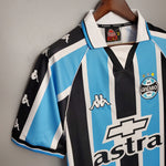 Camisa Grêmio Retrô 2000 Azul e Preta - Kappa - Vilas Store