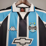 Camisa Grêmio Retrô 2000 Azul e Preta - Kappa - Vilas Store