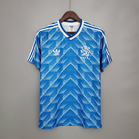 Camisa Holanda Retrô 1988 Azul - Adidas - Vilas Store