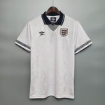 Camisa Inglaterra Retrô 1990 Branca - Umbro - Vilas Store