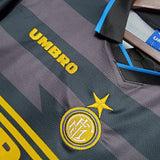 Camisa Inter de Milão Retrô 1997/1998 Cinza - Umbro - Vilas Store