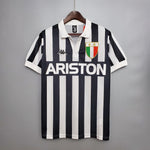 Camisa Juventus Retrô 1984/1985 Preta e Branca - Kappa - Vilas Store