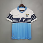 Camisa Lazio Retrô 2014 Azul e Branca - Macron - Vilas Store