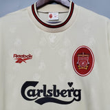 Camisa Liverpool Retrô 1996/1997 Branca - Reebok - Vilas Store