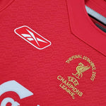 Camisa Liverpool Retrô 2005 Vermelha - Reebok - Vilas Store