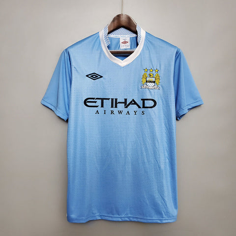 Camisa Manchester City Retrô 2011/2012 Azul - Umbro - Vilas Store
