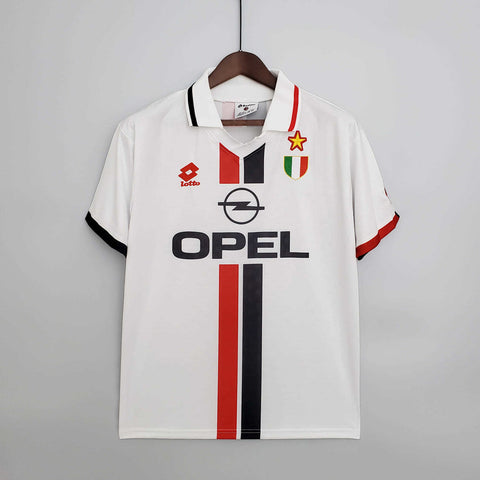 Camisa Milan Retrô 1995/1997 Branca - Lotto - Vilas Store