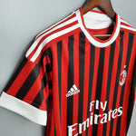 Camisa Milan Retrô 2011/2012 Vermelha e Preta - Adidas - Vilas Store