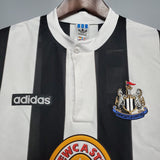 Camisa Newcastle Retrô 1995/1997 Preta e Branca - Adidas - Vilas Store