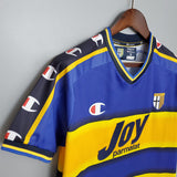 Camisa Parma Retrô 2001/2002 Azul e Amarela - Champion - Vilas Store