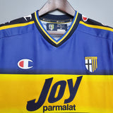 Camisa Parma Retrô 2001/2002 Azul e Amarela - Champion - Vilas Store