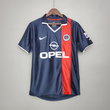 Camisa PSG Retrô 2001/2002 Azul e Vermelha - Nike - Vilas Store