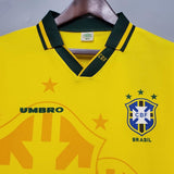 Camisa Seleção Brasileira Retrô 1993/1994 Amarela - Umbro - Vilas Store