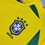 Camisa Seleção Brasileira Retrô 2002 Amarela - Nike - Vilas Store