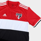 Camisa São Paulo III 21/22 Adidas - Vermelho, Preto e Branco - Vilas Store