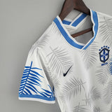 Camisa Feminina Seleção Brasil Nike - Branca - Conceito Floresta Amazônica - Vilas Store