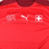 Camisa Seleção Suíça I 20/21 Puma - Vermelho - Vilas Store