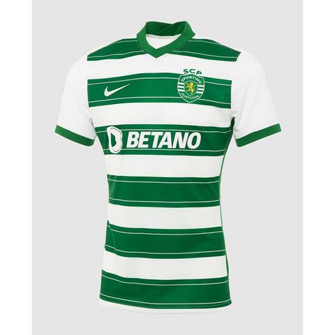 Camisa Sporting I 21/22 Nike - Verde e Branco - Vilas Store