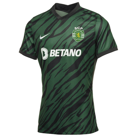 Camisa Sporting III 21/22 Nike - Preto - Vilas Store