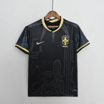Camisa Seleção Brasil Fourth 2022 Nike - Preto - Conceito Nordeste - Vilas Store