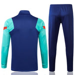 Conjunto Barcelona 21/22 Azul - Nike - Com Ziper - Vilas Store